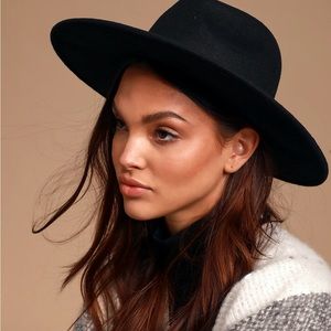 Lulus black fedora (Got a Feeling Fedora)
